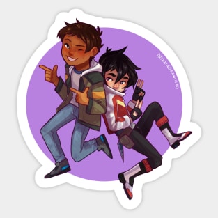 Lance and Keith Sticker